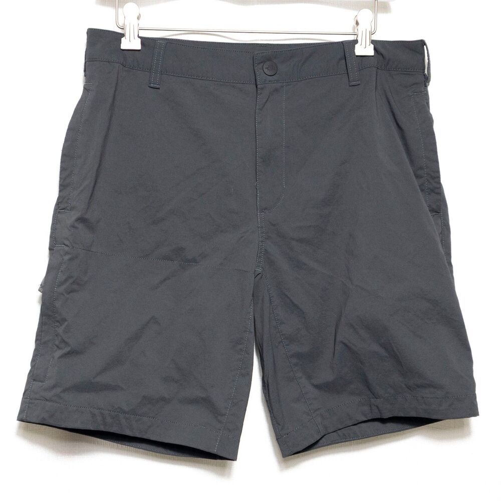 The North Face Shorts Mens Size 32 Black Golf Hiking Outdoor Walking Side Pocket